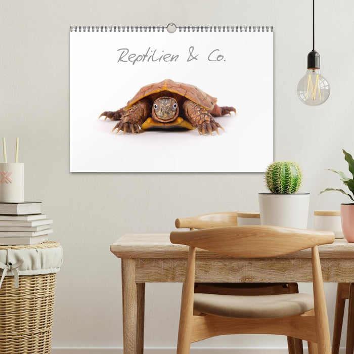 Reptilien & Co. (CALVENDO Wandkalender 2026)