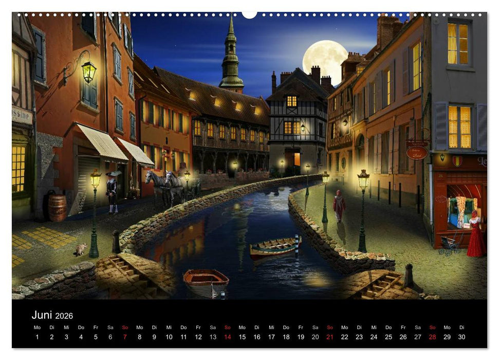 Mystische und romantische Märchenwelt Mausopardia (CALVENDO Premium Wandkalender 2026)