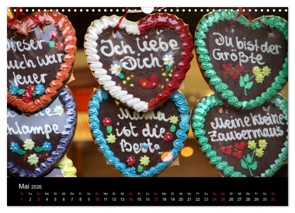 Jahrmarkt 2026 (CALVENDO Wandkalender 2026)