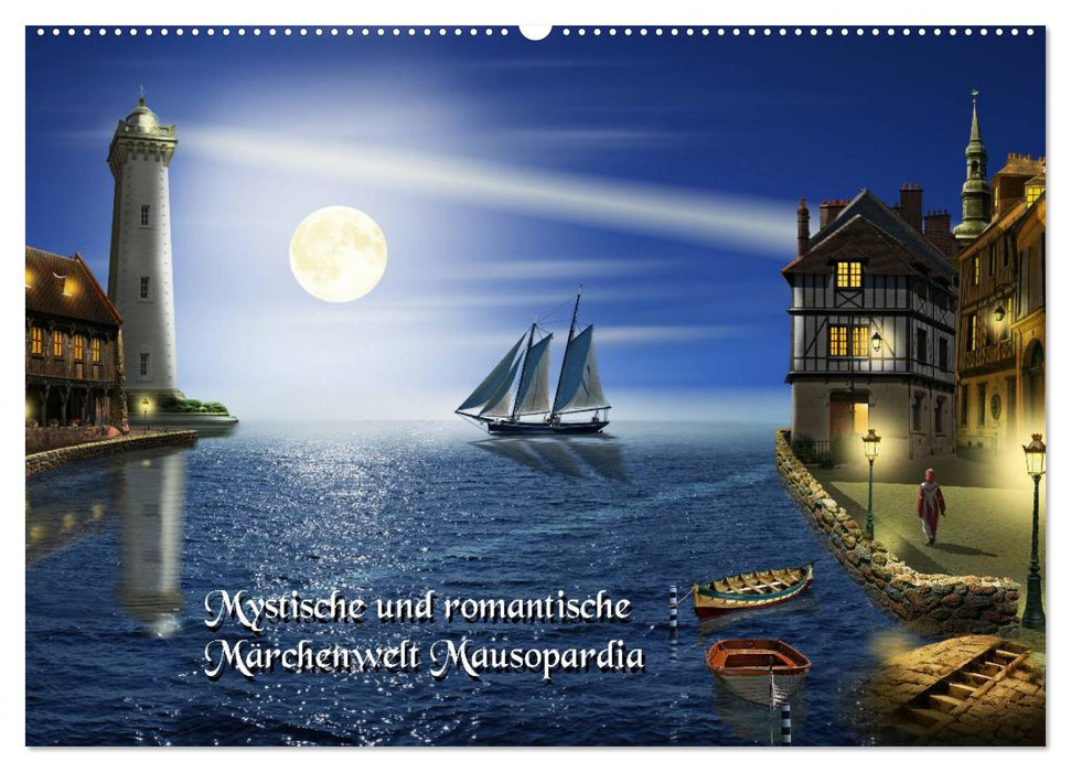 Mystische und romantische Märchenwelt Mausopardia (CALVENDO Wandkalender 2026)