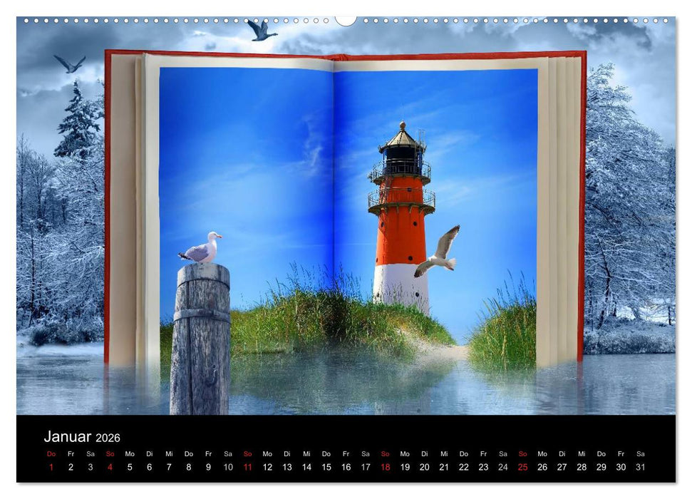 Mystische und romantische Märchenwelt Mausopardia (CALVENDO Wandkalender 2026)