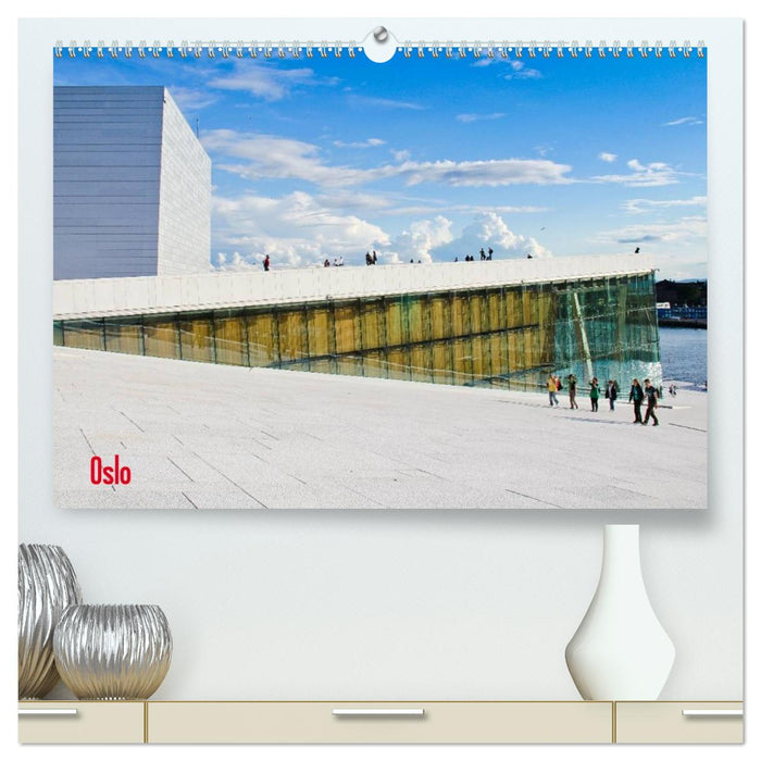 Oslo (CALVENDO Premium Wandkalender 2026)