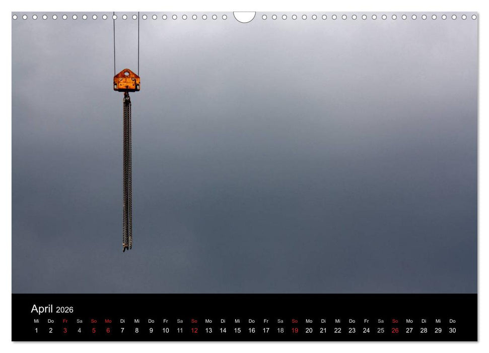 Baustellen (CALVENDO Wandkalender 2026)