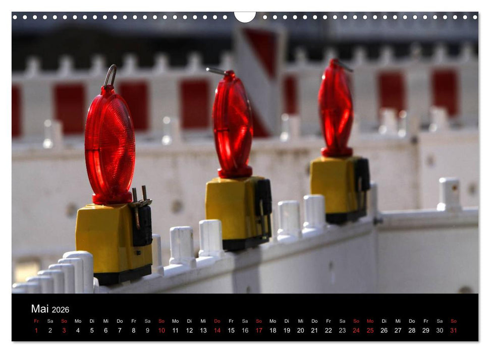 Baustellen (CALVENDO Wandkalender 2026)