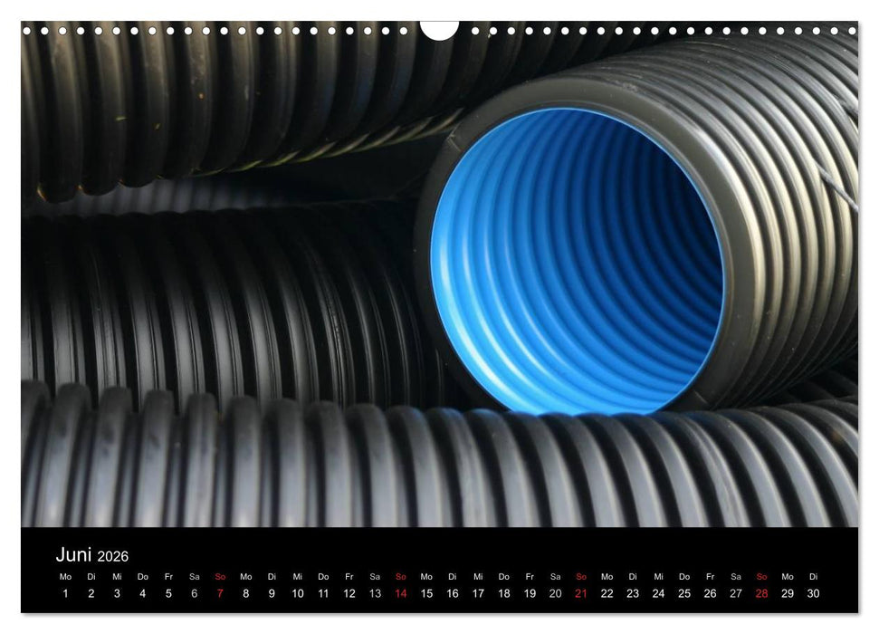 Baustellen (CALVENDO Wandkalender 2026)