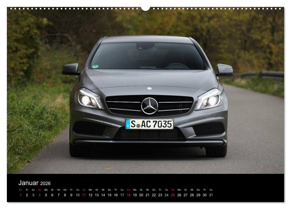 Mercedes-Benz A-Klasse (CALVENDO Wandkalender 2026)
