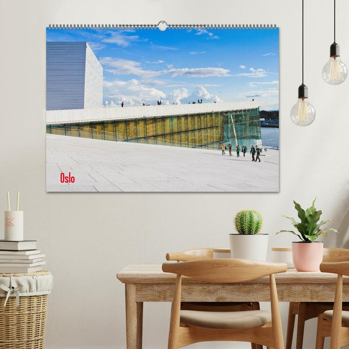 Oslo (CALVENDO Wandkalender 2026)