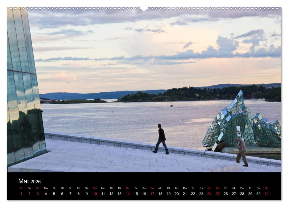 Oslo (CALVENDO Wandkalender 2026)
