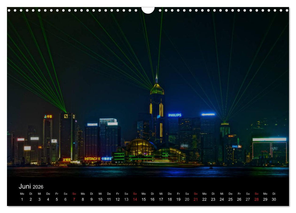Hongkong (CALVENDO Wandkalender 2026)