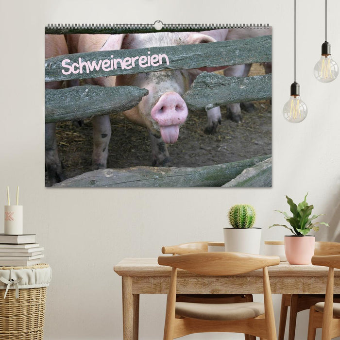 Schweinereien (CALVENDO Wandkalender 2026)