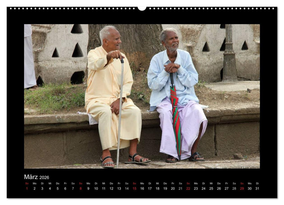 Sri Lanka Impressionen (CALVENDO Premium Wandkalender 2026)