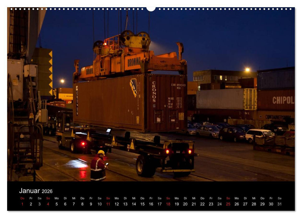 Eine Frachtschiffreise (CALVENDO Wandkalender 2026)