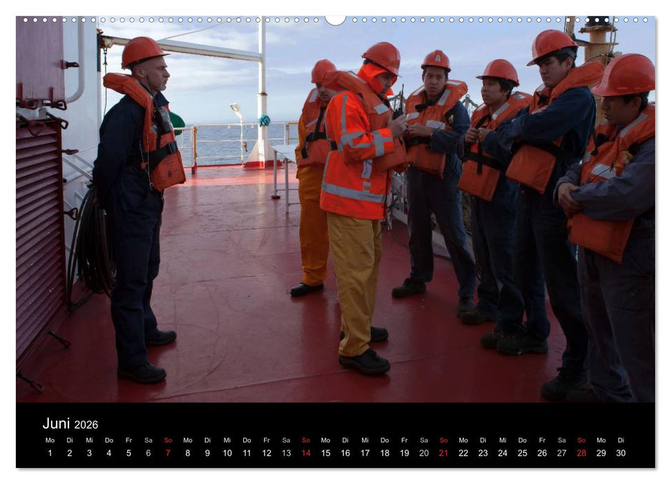 Eine Frachtschiffreise (CALVENDO Wandkalender 2026)