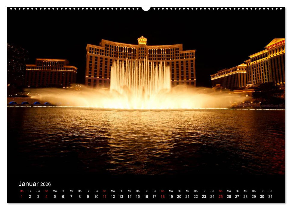 USA Southwest & Hawaii (CALVENDO Wandkalender 2026)