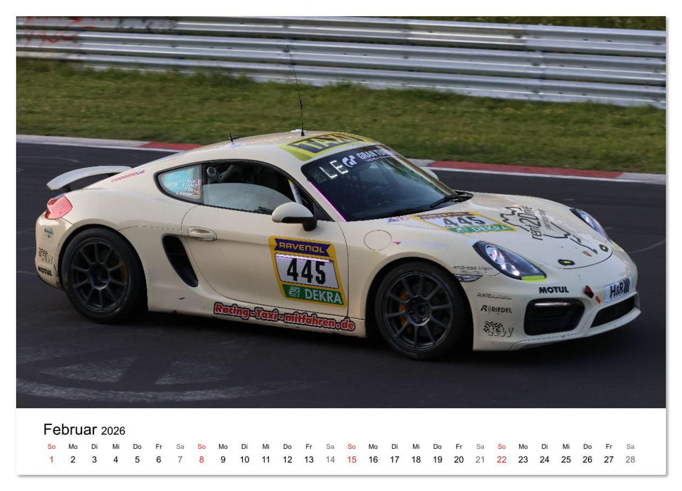 Motorsport aus Zuffenhausen (CALVENDO Premium Wandkalender 2026)