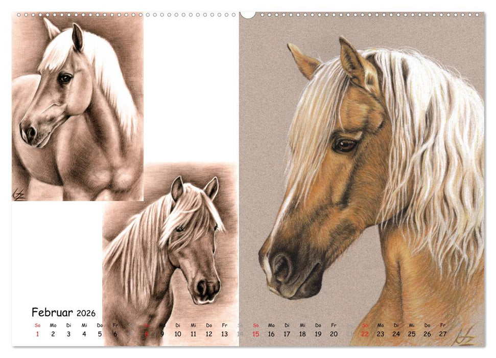 Arts & Horses (CALVENDO Wandkalender 2026)