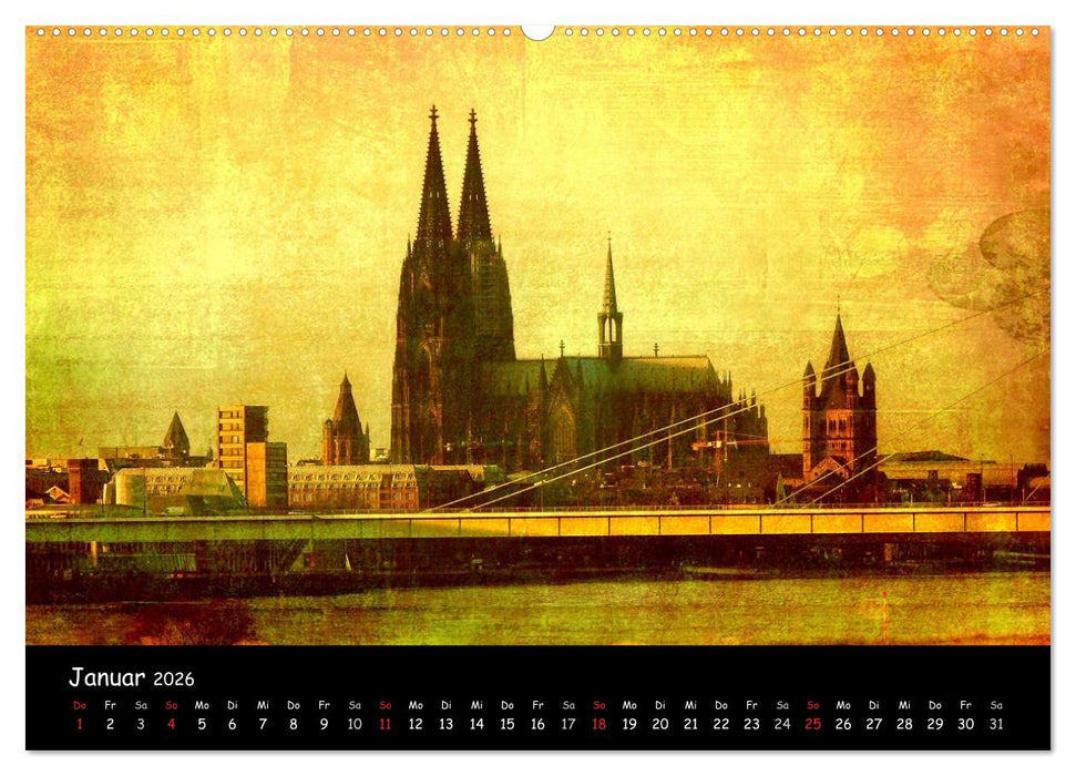 Köln (CALVENDO Premium Wandkalender 2026)