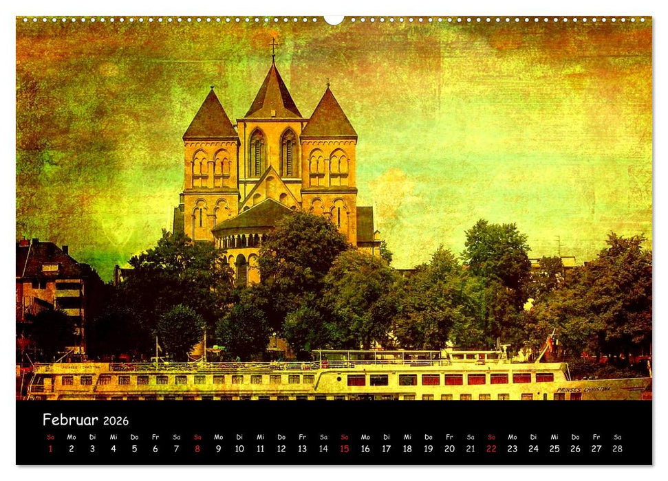 Köln (CALVENDO Premium Wandkalender 2026)
