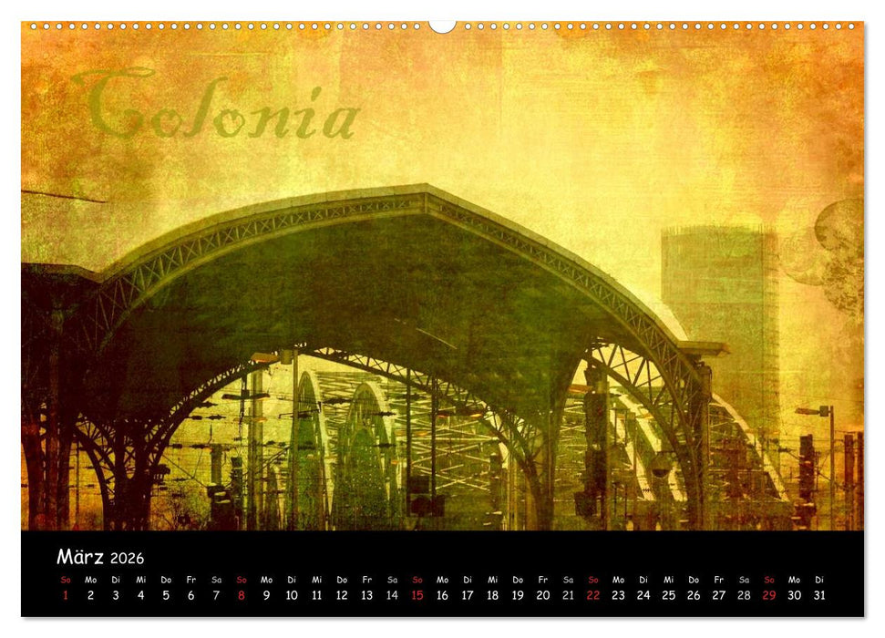 Köln (CALVENDO Premium Wandkalender 2026)