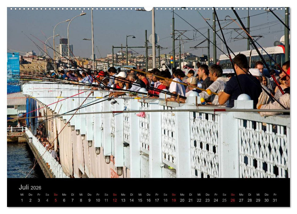 Istanbul Highlights (CALVENDO Premium Wandkalender 2026)