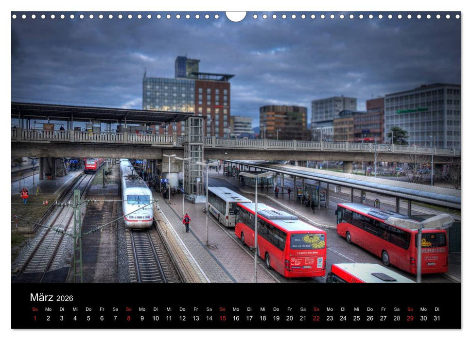Freiburger Impressionen (CALVENDO Wandkalender 2026)