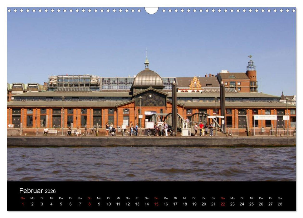 Hansestadt Hamburg (CALVENDO Wandkalender 2026)