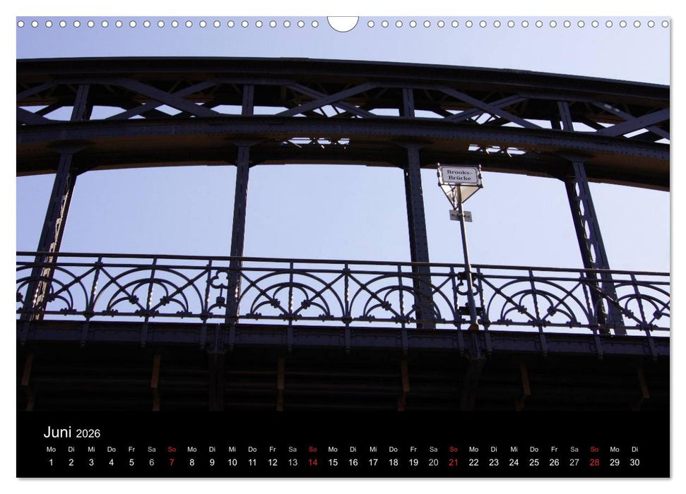 Hansestadt Hamburg (CALVENDO Wandkalender 2026)