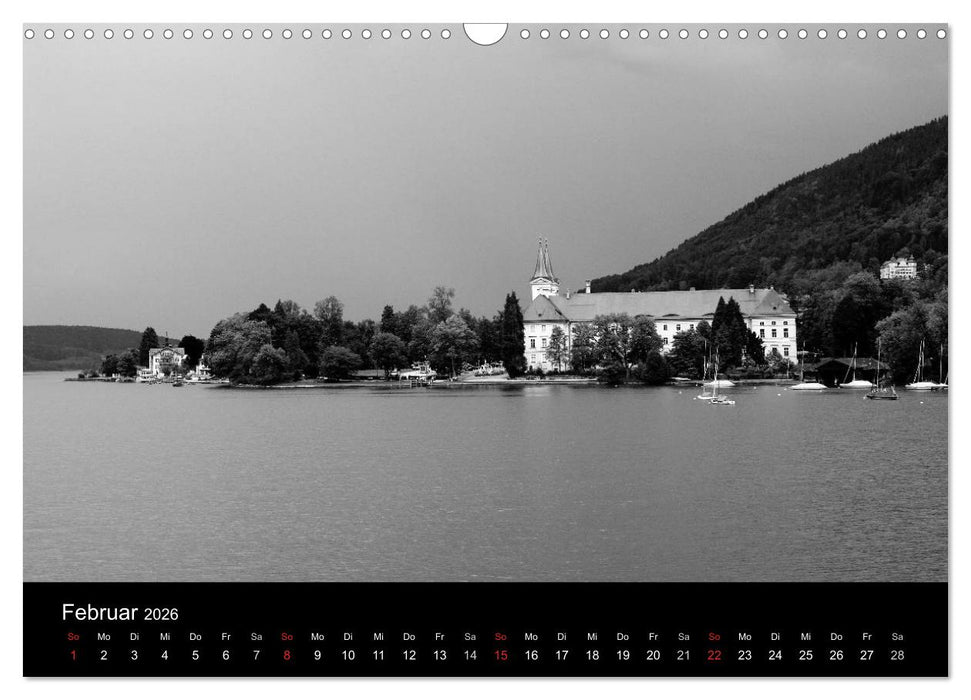 Architektur in Schwarz-Weiß (CALVENDO Wandkalender 2026)