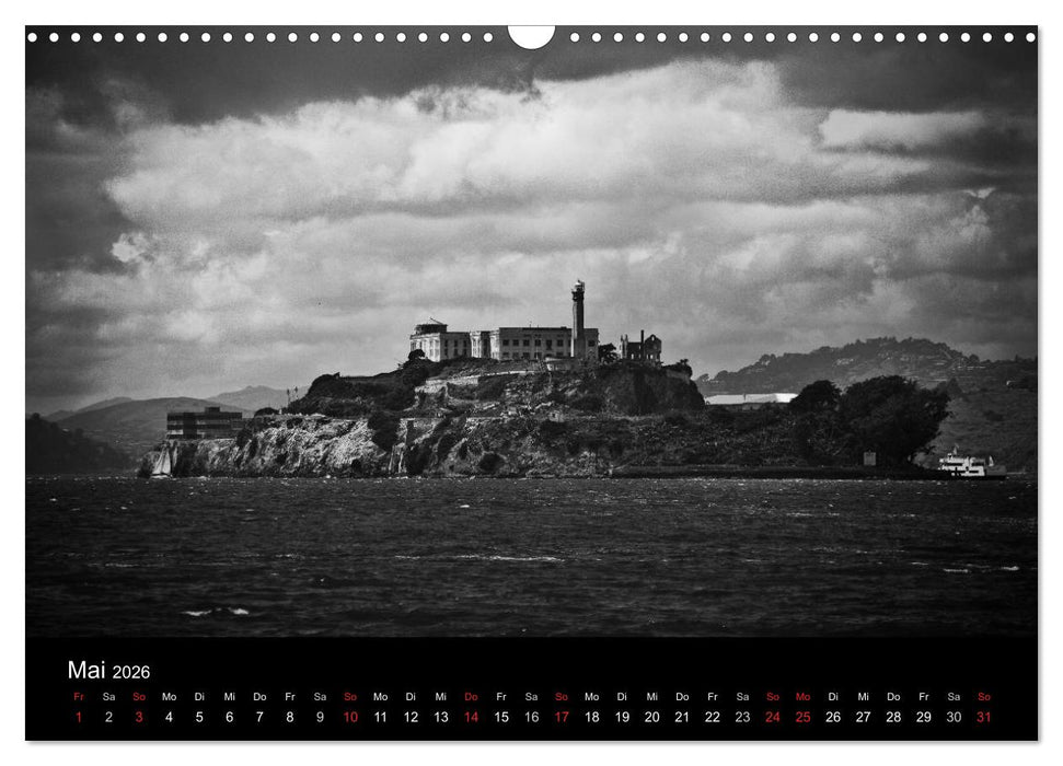 Architektur in Schwarz-Weiß (CALVENDO Wandkalender 2026)