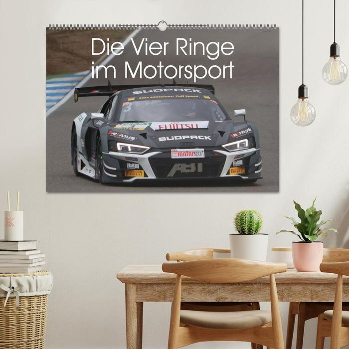 Die Vier Ringe im Motorsport (CALVENDO Wandkalender 2026)