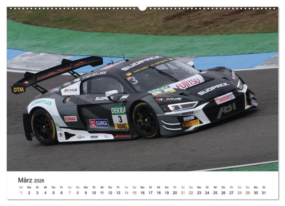 Die Vier Ringe im Motorsport (CALVENDO Wandkalender 2026)
