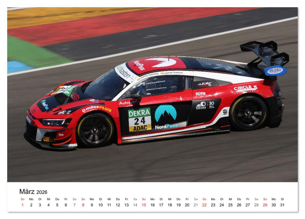 Die Vier Ringe im Motorsport (CALVENDO Wandkalender 2026)