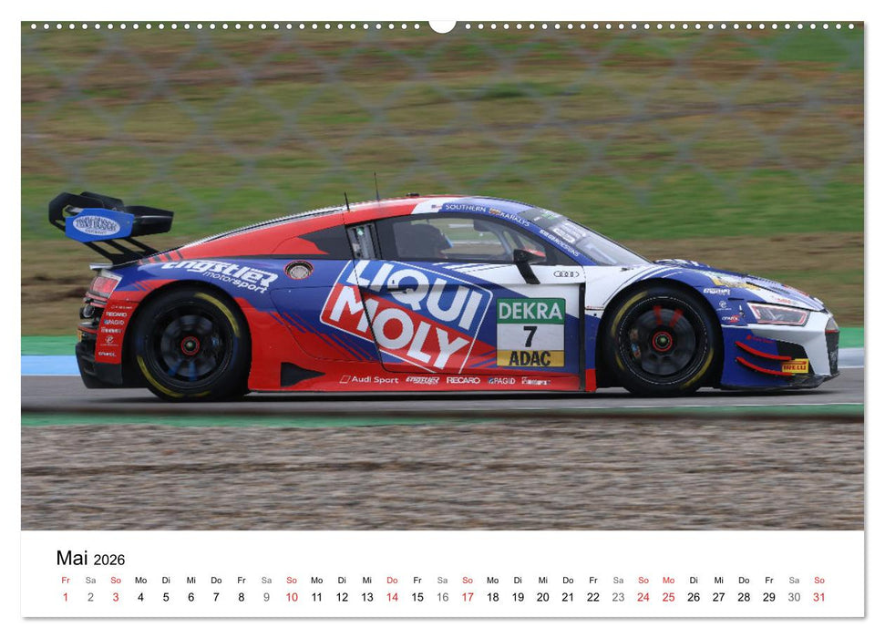 Die Vier Ringe im Motorsport (CALVENDO Wandkalender 2026)