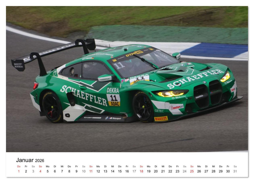Bayerische Motoren Werke im Motorsport (CALVENDO Wandkalender 2026)