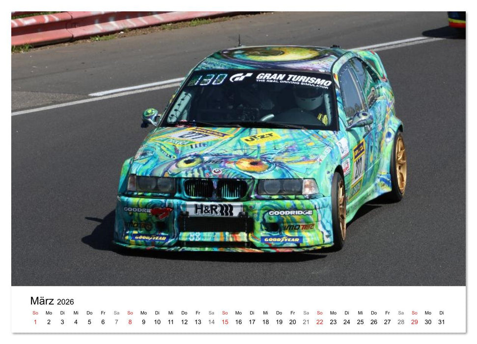 Bayerische Motoren Werke im Motorsport (CALVENDO Wandkalender 2026)