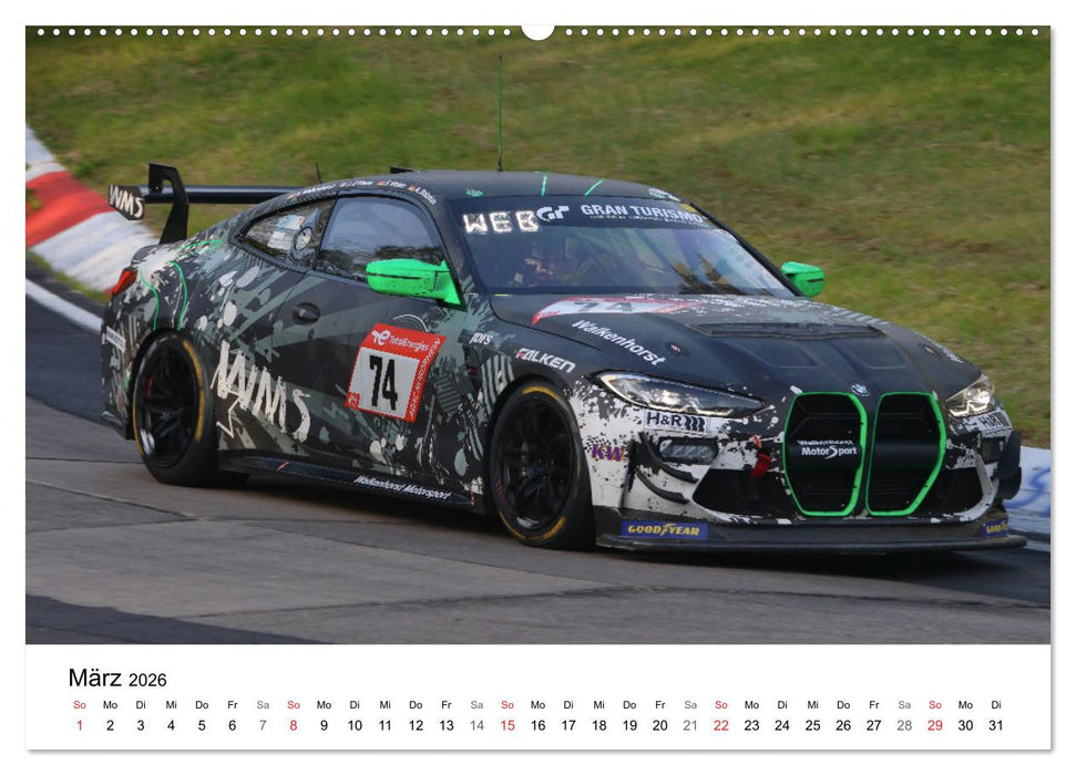 Bayerische Motoren Werke im Motorsport (CALVENDO Wandkalender 2026)