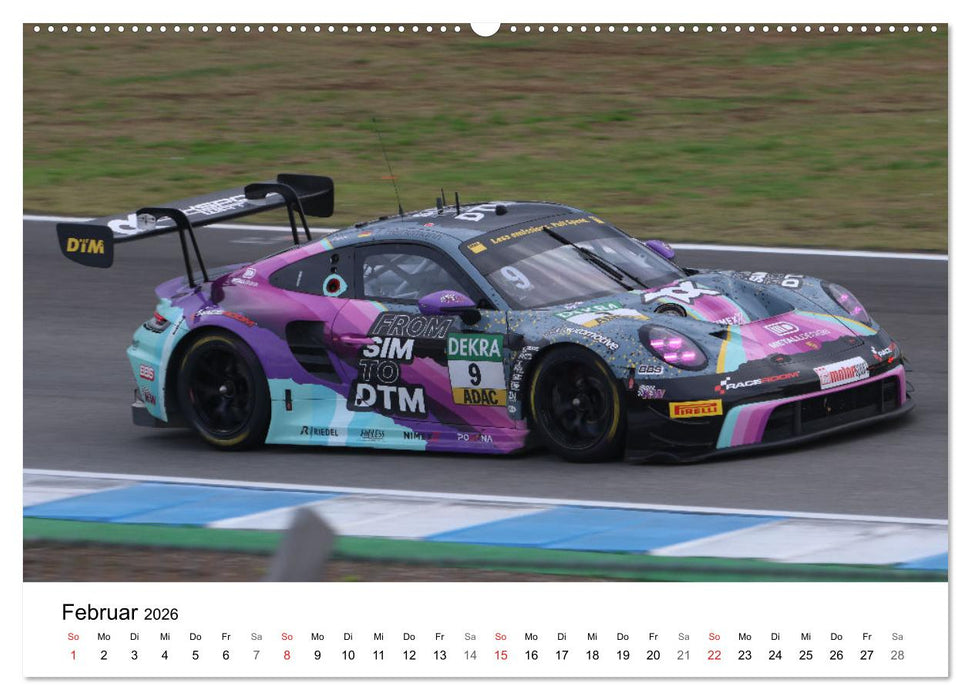 Motorsport aus Zuffenhausen (CALVENDO Wandkalender 2026)