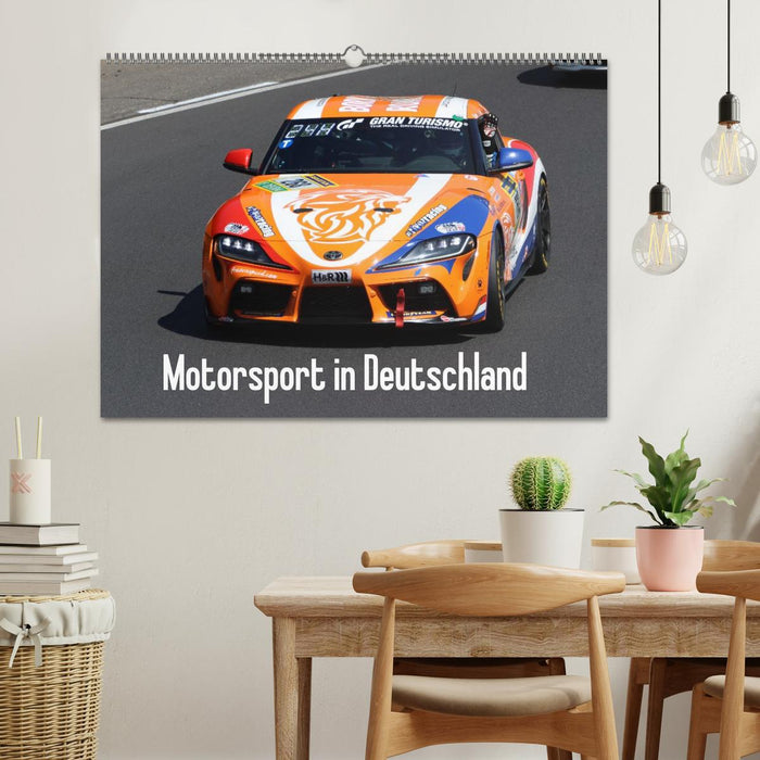 Motorsport in Deutschland (CALVENDO Wandkalender 2026)