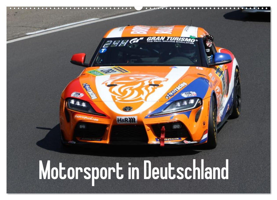 Motorsport in Deutschland (CALVENDO Wandkalender 2026)