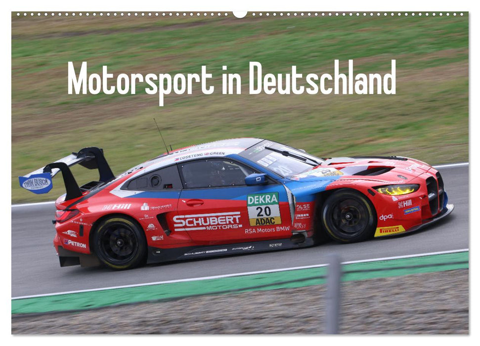 Motorsport in Deutschland (CALVENDO Wandkalender 2026)