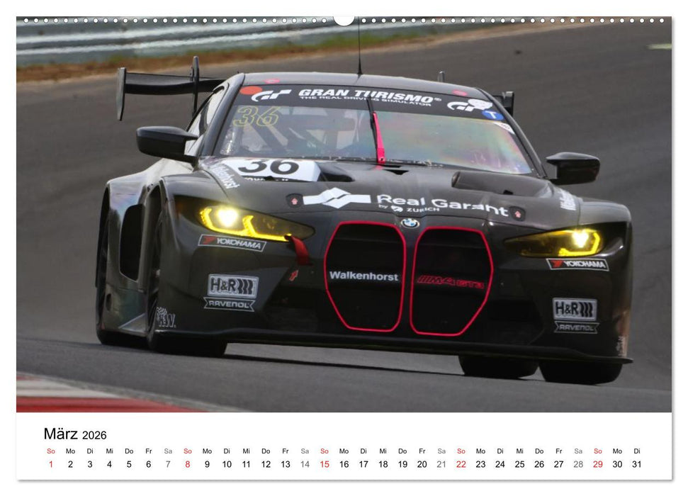 Motorsport in Deutschland (CALVENDO Wandkalender 2026)