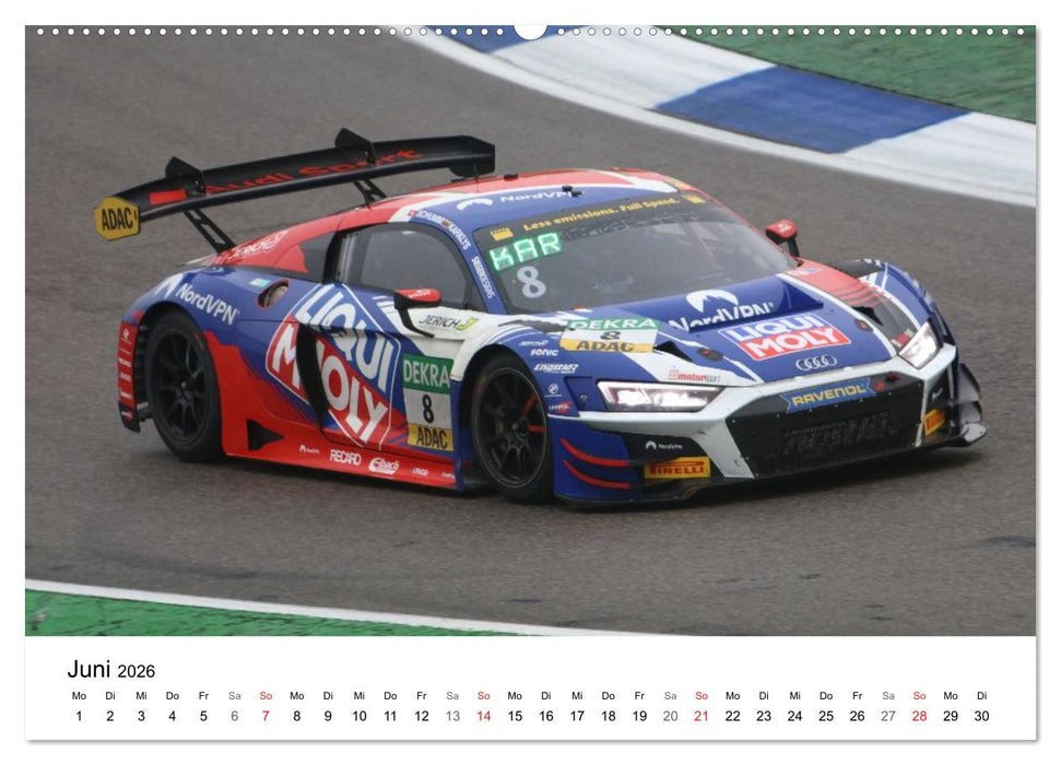 Motorsport in Deutschland (CALVENDO Wandkalender 2026)