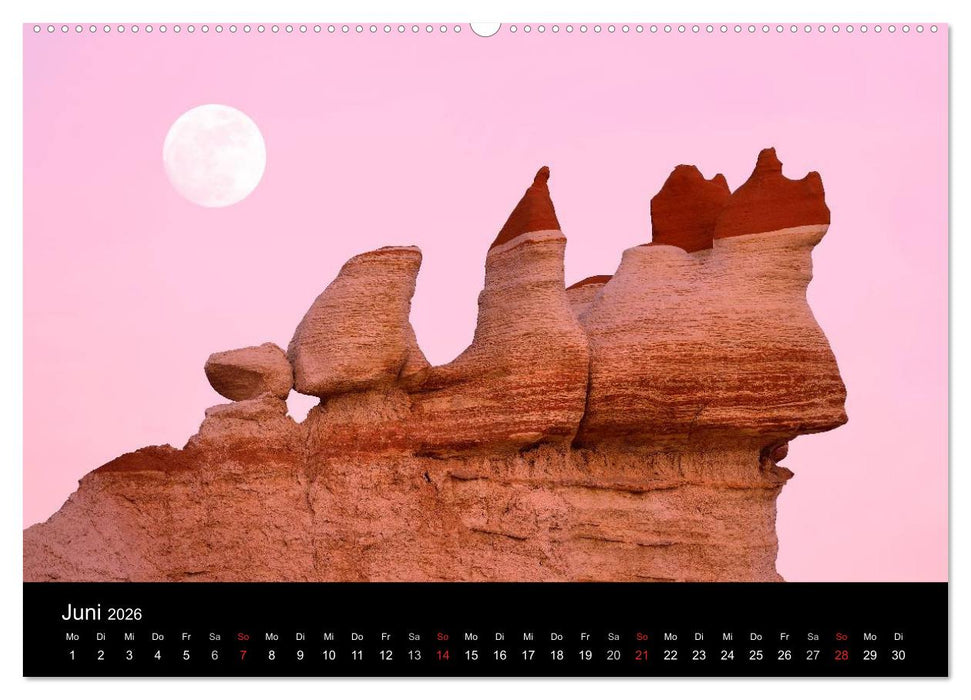 USA - Monumente der Schöpfung (CALVENDO Premium Wandkalender 2026)