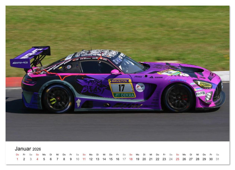 24h am Ring (CALVENDO Wandkalender 2026)