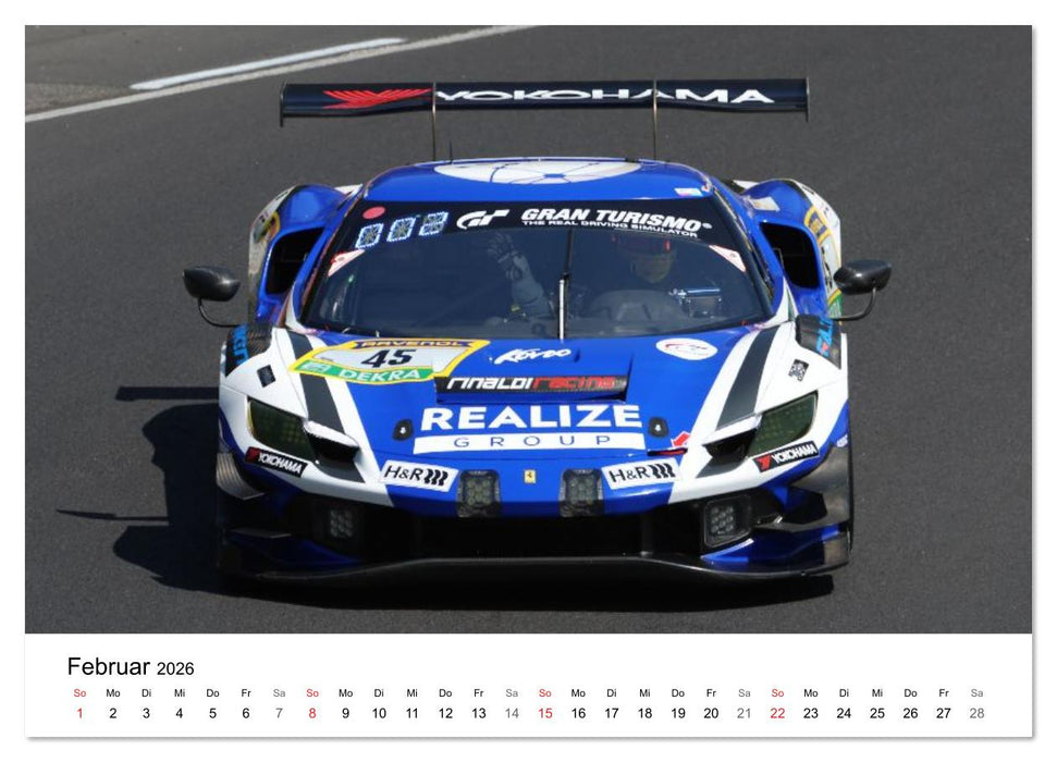 24h am Ring (CALVENDO Wandkalender 2026)