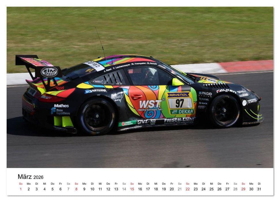 24h am Ring (CALVENDO Wandkalender 2026)