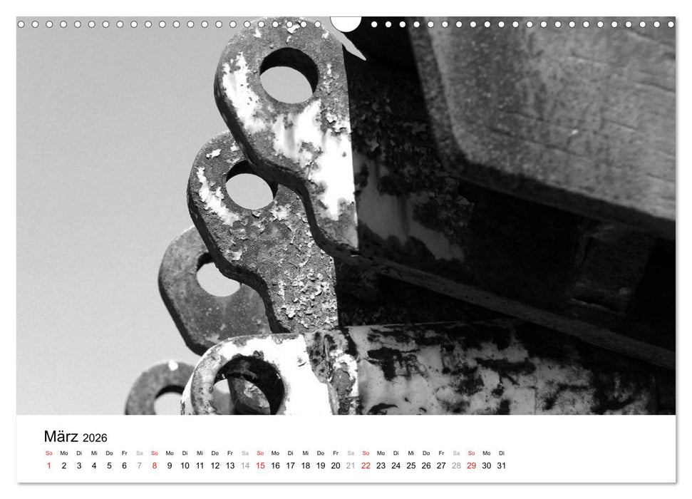 Helden der Arbeit - Alte Arbeitsmittel des Ruhrgebiets (CALVENDO Wandkalender 2026)