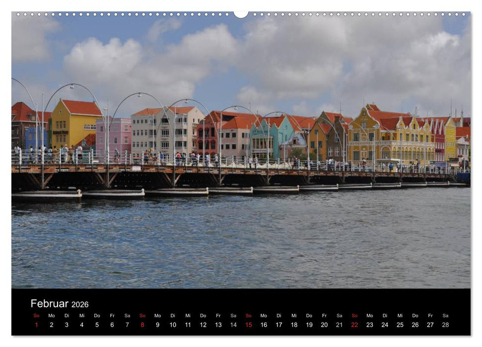 Curacao - Perle der Karibik (CALVENDO Wandkalender 2026)