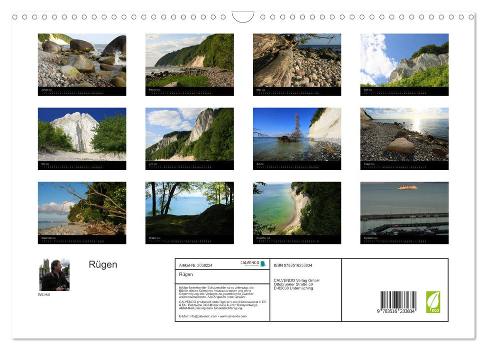 Rügen (CALVENDO Wandkalender 2026)