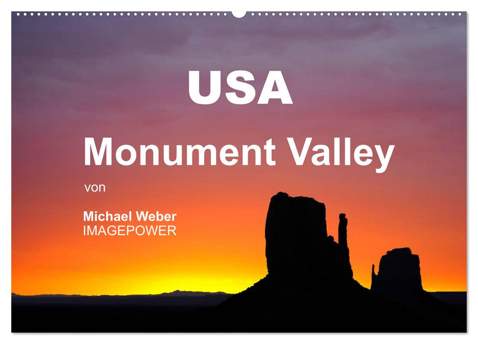 USA - Monument Valley (CALVENDO Wandkalender 2026)